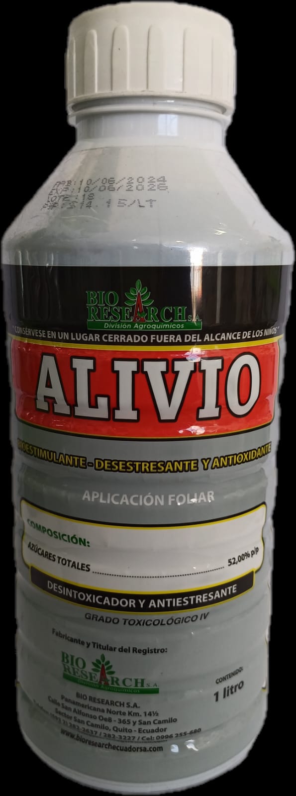 Alivio, Bioresearch 1 L
