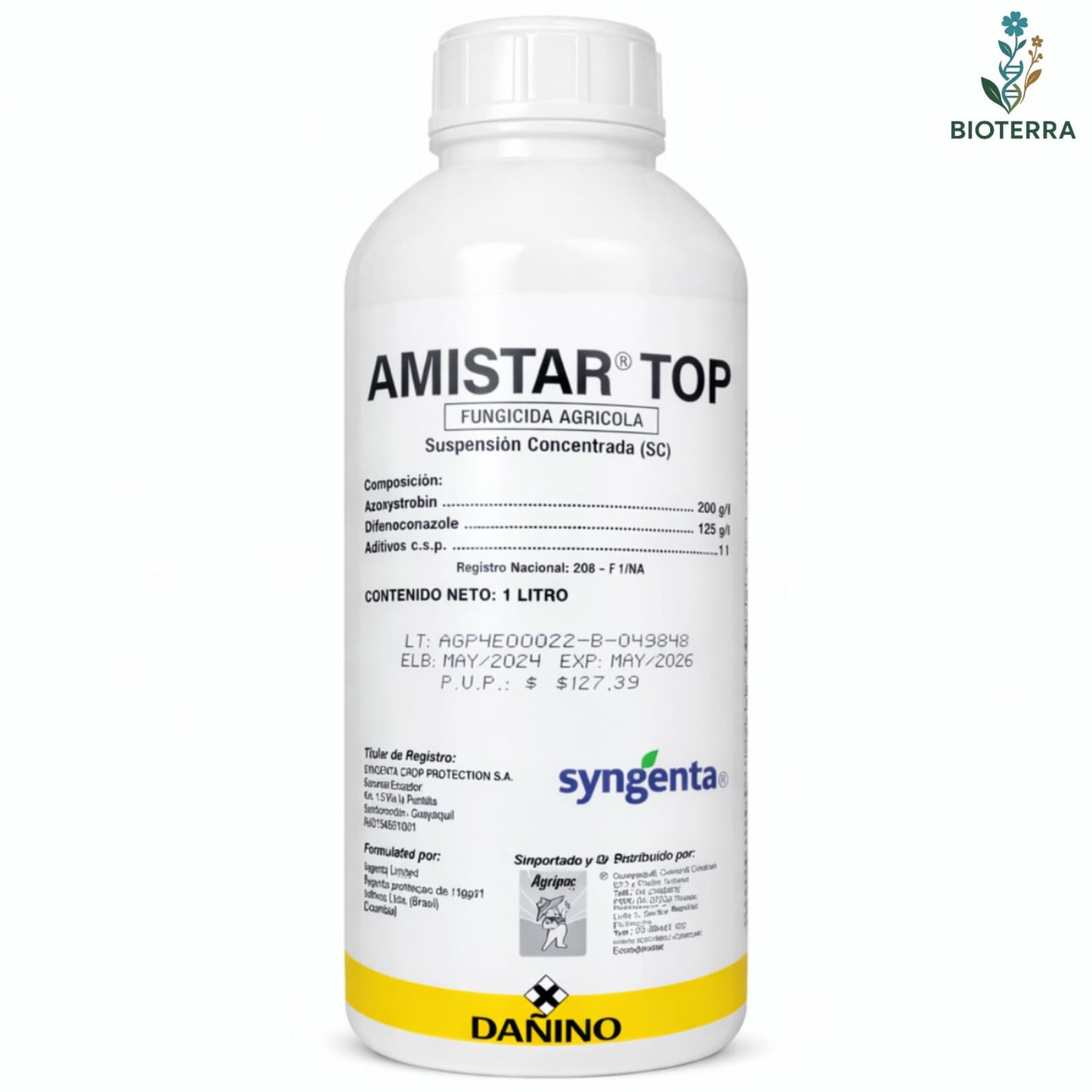 Amistar Top 1L – Fungicida Sistémico Azoxystrobin + Difenoconazole