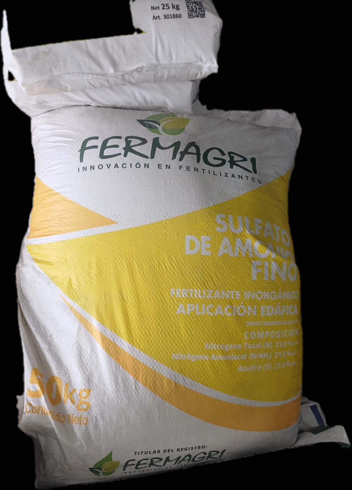 Sulfato de Amonio fino 50 kg